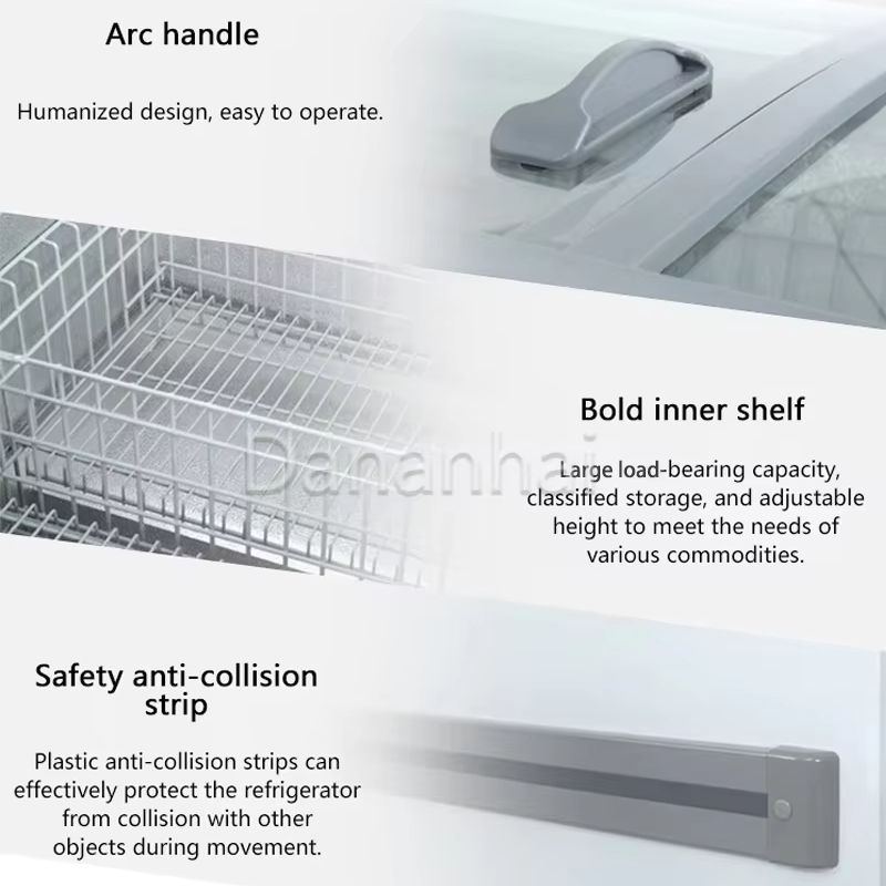 Supermarket Island Freezer Com - đánh giá và giá Commercial Chest Freezer