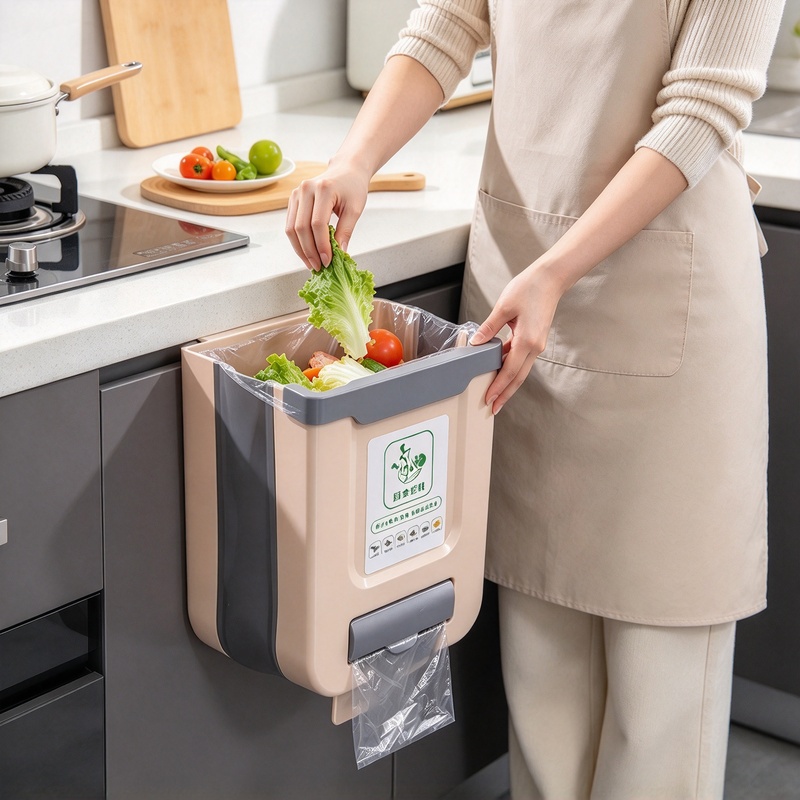 10L Slim Foldable Hanging Tras - đánh giá và giá Commercial Kitchen Bin