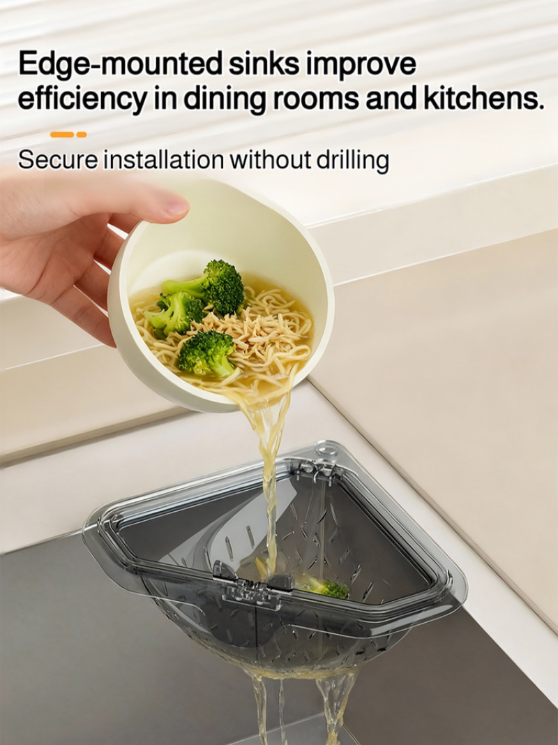 Kitchen Strainer Basket Sink F - đánh giá và giá Commercial Kitchen Bin