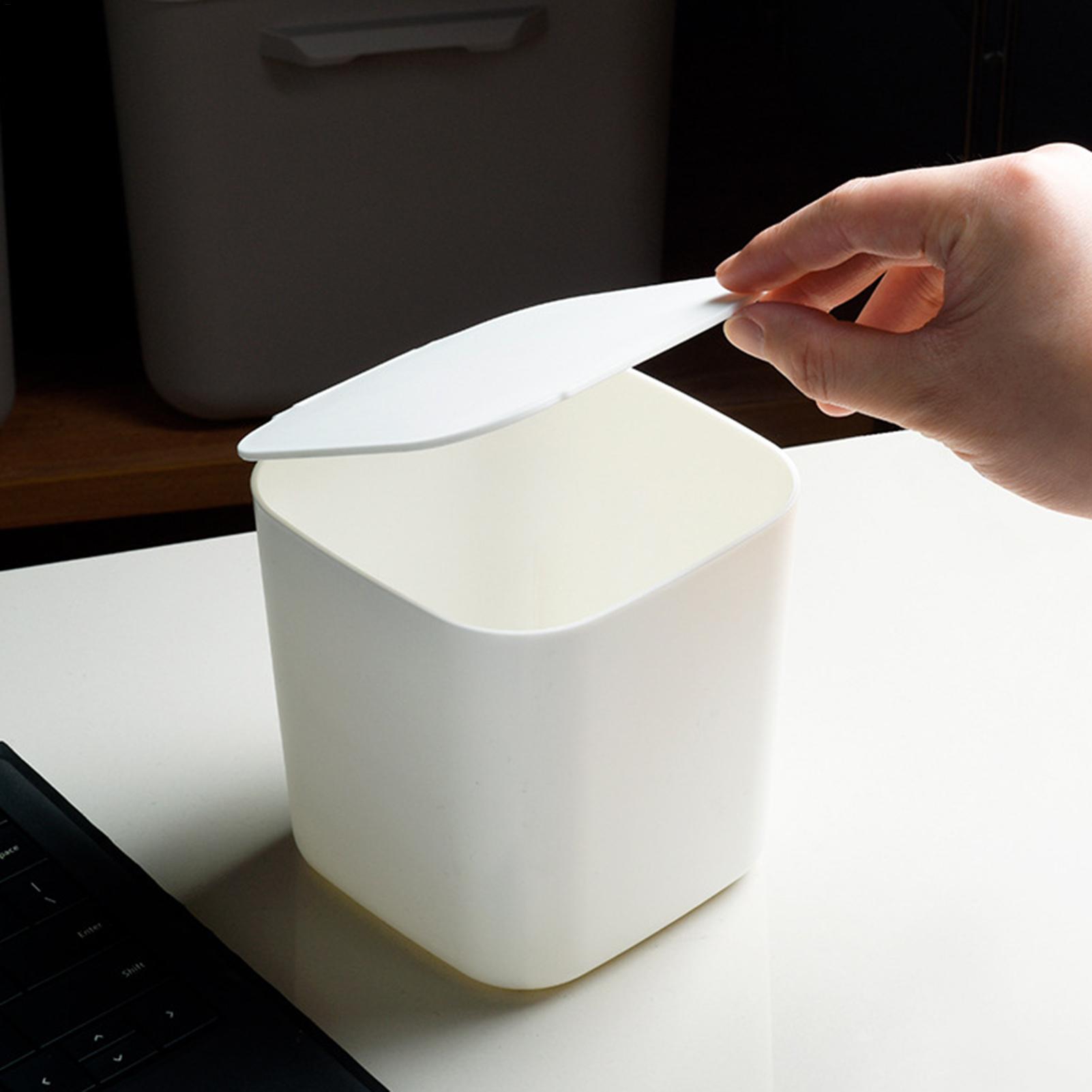 Mini Trash Can with Lid Small  - đánh giá và giá Commercial Kitchen Bin